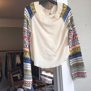 Multi color sweater